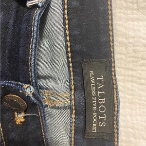 Talbots Dark Blue Straight Leg Jeans